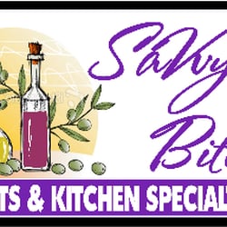 Savvy Bites - Savvy Bites Shop Sign