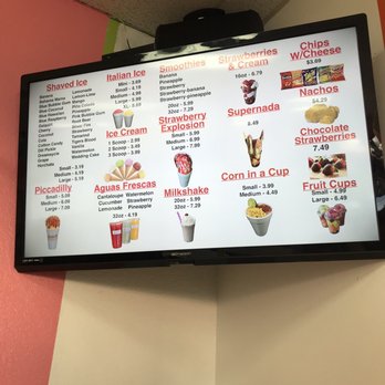 Aloha Shaved Ice - Menu - Shaved Ice Near Me - San Antonio, Texas