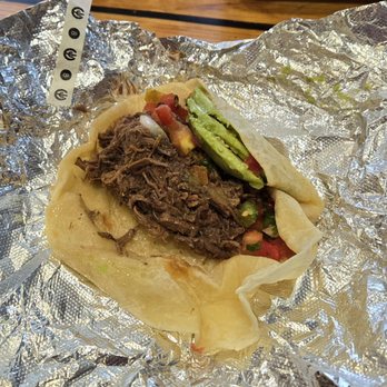 Ladybird Taco - #8 Brisket, Avocado and Pico - Coffee & Tea Near Me - Nashville, Tennessee