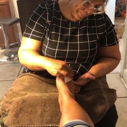 Basic Pedicure Paraffin Wax The best PEDICURE ever!!!