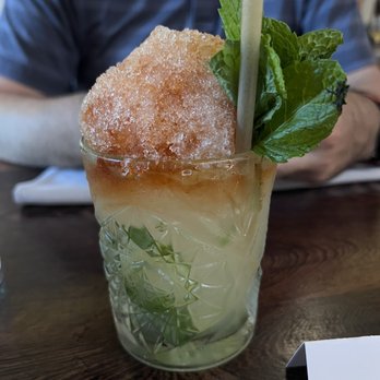 Perle Restaurant - Not sure what this is called but it's made with soju - New American Near Me - Pasadena, California