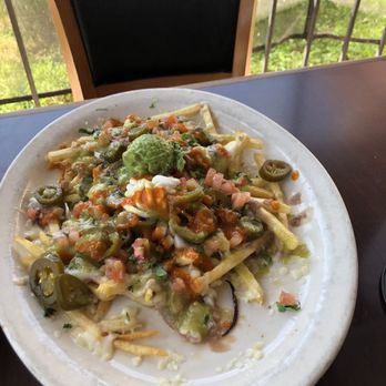 Casa Cruz - Carne Asada Fries (we asked for the meat on the side since my Sister is vegetarian) - Mexican Near Me - Banning, California