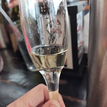 Cape Fox Lodge - Ended our meal with champagne! - Hotels Near Me - Ketchikan, Alaska