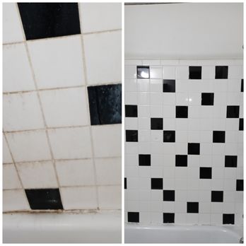 Nellie's Cleaning Services - Before/After Bathroom Shower - Home Cleaning Near Me - Chesterfield Township, Michigan Nellie's Cleaning Services - Before/After Bathroom Shower - Home Cleaning Near Me - Chesterfield Township, Michigan
