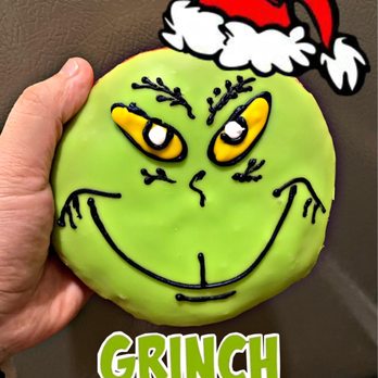 Urban Dripp - Grinch Donut "Christmas Edition" - Donuts Near Me - Riverside, California