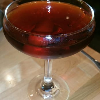Juno - Tokyo Manhattan - Minato Sake, Amaro & Double Rye Whiskey - Sushi Bars Near Me - Chicago, Illinois