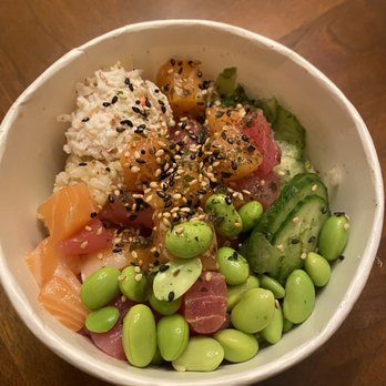 The Poke Co - Small tuna and salmon poke bowl with brown rice - Poke Near Me - San Diego, California The Poke Co - Small tuna and salmon poke bowl with brown rice - Poke Near Me - San Diego, California
