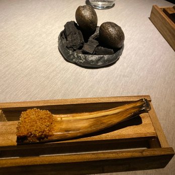 Aramburu - that faux-bone porcelain spoon holding the carrot tartar?! - Steakhouses Near Me - Buenos Aires, C