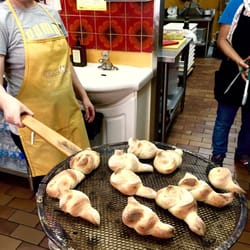 Maya’s Halal Pizza And Grill - Garlic Knots fresh from the oven.