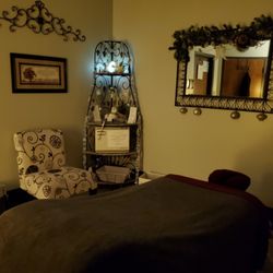 B4 & After Massage Personal Training - Christmas time massage room