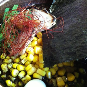Ramen Dojo - Garlic pork with corn - Ramen Near Me - San Mateo, California Ramen Dojo - Garlic pork with corn - Ramen Near Me - San Mateo, California