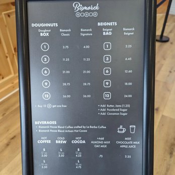 Bismarck Doughnuts - Menu - Donuts Near Me - Orem, Utah Bismarck Doughnuts - Menu - Donuts Near Me - Orem, Utah