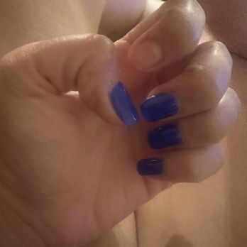 Acrylic Nail Bar - Gelx- I had to file into the shape I originally asked for... - Nail Salons Near Me - La Puente, California