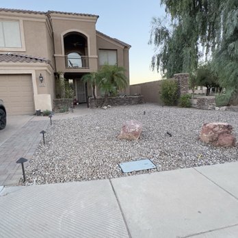 Diamond Cut Landscaping - New walkway, big giant overgrown plants removed - Landscaping Near Me - Phoenix, Arizona