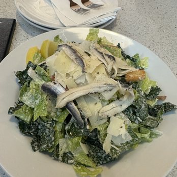 Maine Beer - Caesar Salad with Marinated Anchovies - Breweries Near Me - Freeport, Maine Maine Beer - Caesar Salad with Marinated Anchovies - Breweries Near Me - Freeport, Maine