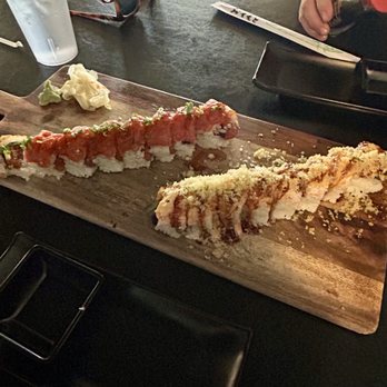 Modesto Sukiyaki - Spicy Tuna Roll and Super California Roll - Sushi Bars Near Me - Modesto, California