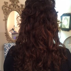 All About Hair - Pixie to long tape in extensions - naturally curly hair