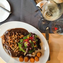 Restaurant Gasthof Hagedorn - Schnitzel mit frischen Pfifferlingen