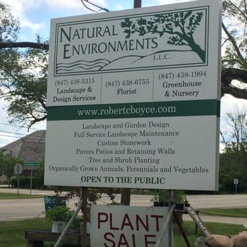 Robert C. Boyce, RLA - a sign for a plant sale - Landscaping Near Me - Lake Zurich, Illinois