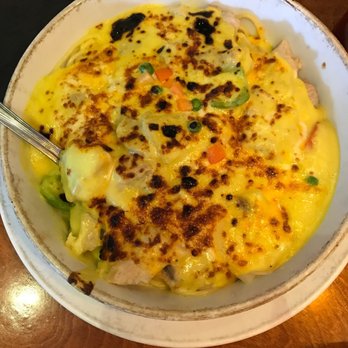 HK Tea and Sushi - Portuguese chicken with spaghetti - Sushi Bars Near Me - Brooklyn, New York