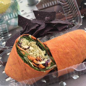 Healthy Kitchen 33 - Basil Chicken Wrap - Vegan Near Me - Naranja, Florida Healthy Kitchen 33 - Basil Chicken Wrap - Vegan Near Me - Naranja, Florida