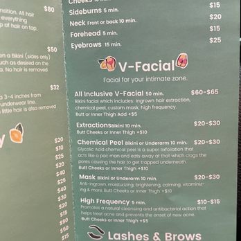 Sugaring NYC - Hackensack - Service menu - Waxing Near Me - Hackensack, New Jersey