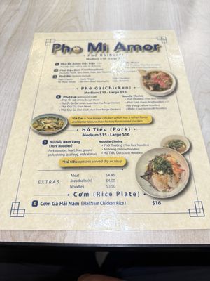 Menu photo 7 Pho Mi Amor Elk Grove, CA Menu photo 7 Pho Mi Amor Elk Grove, CA