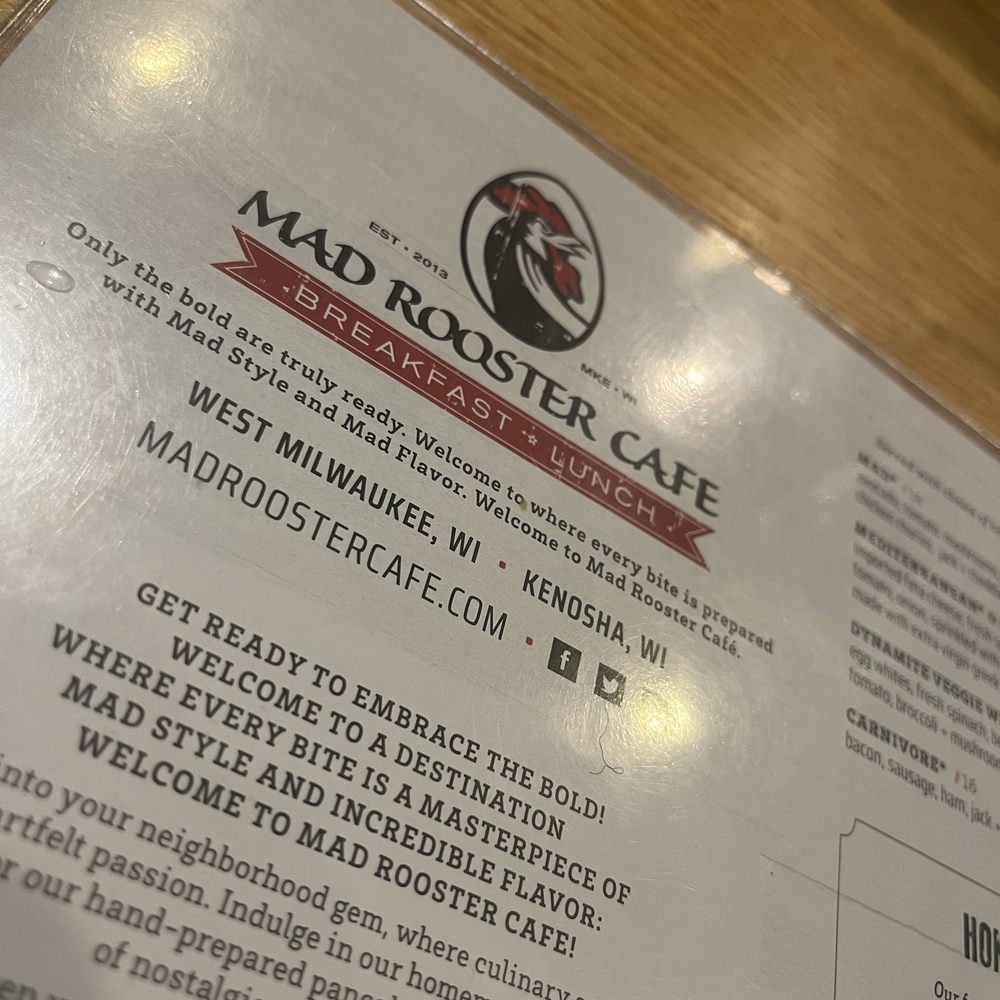 Mad Rooster Cafe - Milwaukee - Cafes Near Me - West Milwaukee, Wisconsin Mad Rooster Cafe - Milwaukee - Cafes Near Me - West Milwaukee, Wisconsin