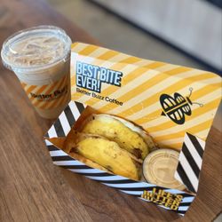White Mocha and Carnitas Breakfast Tacos