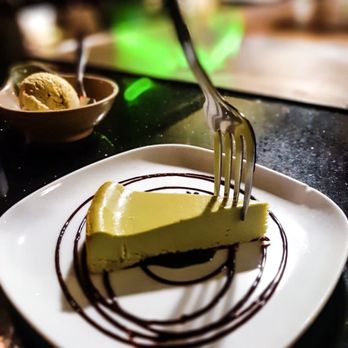 Hibachi Teppanyaki & Bar - Matcha Cheesecake for the finale - Japanese Near Me - Toronto, Ontario Hibachi Teppanyaki & Bar - Matcha Cheesecake for the finale - Japanese Near Me - Toronto, Ontario