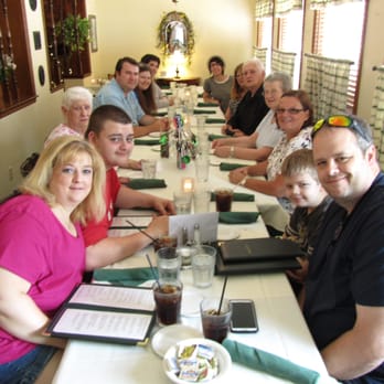 Ann & Tony's Restaurant - 90th Birthday Dinner! This small semi private rooms seats about 16 people comfortably. - Italian Near Me - West Jefferson, Ohio Ann & Tony's Restaurant - 90th Birthday Dinner! This small semi private rooms seats about 16 people comfortably. - Italian Near Me - West Jefferson, Ohio