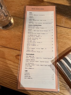 Menu photo 2 MIDA Boston, MA