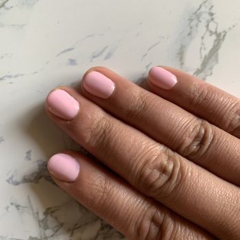 Lamour Nail Spa - Right hand with gel polish on natural nails. - Nail Salons Near Me - Federal Way, Washington Lamour Nail Spa - Right hand with gel polish on natural nails. - Nail Salons Near Me - Federal Way, Washington