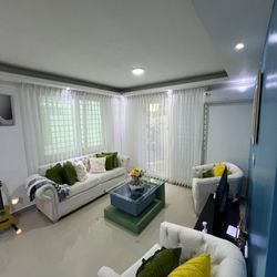 Dny Cleaning Services - Living room cleaning Airbnb