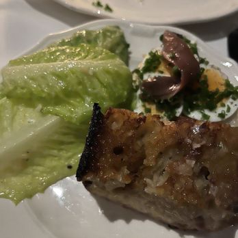Osteria Mozza - Caesar salad and bread from burrata tasting - Italian Near Me - Los Angeles, California Osteria Mozza - Caesar salad and bread from burrata tasting - Italian Near Me - Los Angeles, California