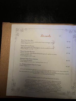 Menu photo 2 Knight's Bar Dublin, D
