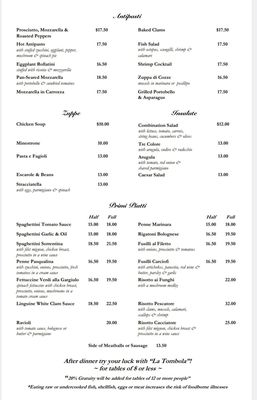 Menu photo 4 Gargiulo's Brooklyn, NY
