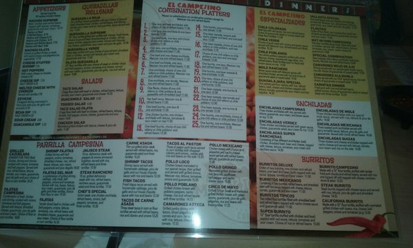 Menu photo 8 El Campesino Homestead, PA Menu photo 8 El Campesino Homestead, PA