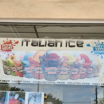 J's Ice Cream Parlor - J's Ice Cream Parlor actually sells officially distributed "Mustache Mike's italian ice" (located in Placentia in OC). - Shaved Ice Near Me - Pico Rivera, California J's Ice Cream Parlor - J's Ice Cream Parlor actually sells officially distributed "Mustache Mike's italian ice" (located in Placentia in OC). - Shaved Ice Near Me - Pico Rivera, California