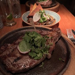 El Mezquite Wooden Grill at Vidanta - Looks great. Tough and fatty when cut into.