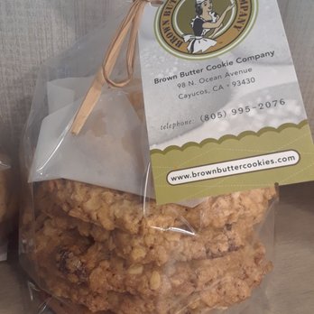 Brown Butter Cookie - Bakeries Near Me - Cayucos, California Brown Butter Cookie - Bakeries Near Me - Cayucos, California