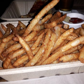 Alibi Room - Spice fries with mayo and sriracha sauce. Yum. - Lounges Near Me - Los Angeles, California Alibi Room - Spice fries with mayo and sriracha sauce. Yum. - Lounges Near Me - Los Angeles, California