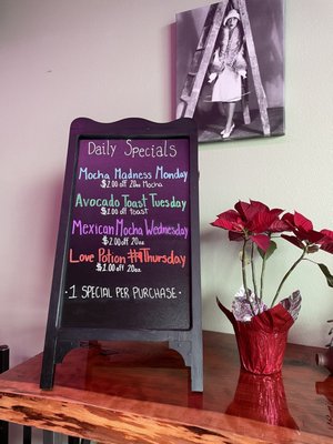 Menu photo 4 Superstitions Java Reno, NV
