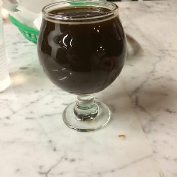 Finback Brewery - A small pour of Smoke Detection to really make sure it was good. (It was). - Breweries Near Me - Ridgewood, New York