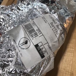 Actually real corned beef.