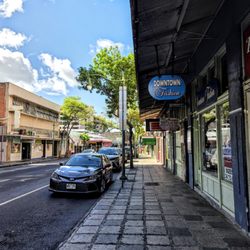 City & County of Honolulu - King St. in Downtown Honolulu