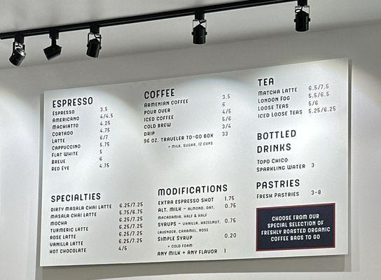 Menu photo 8 Kavat Coffee Los Angeles, CA
