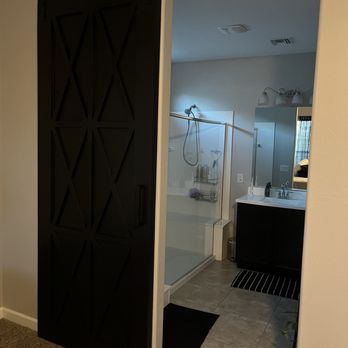 Barn Door Pro - Bedroom/Bathroom door area. - Door Sales/Installation Near Me