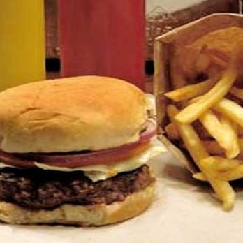 Burger Joint - Here's the burger and fries - Exactly what you'll get!! - American Near Me - New York, New York Burger Joint - Here's the burger and fries - Exactly what you'll get!! - American Near Me - New York, New York