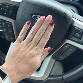 Nails By Kay MHk - Dip manicure with natural nails and design. - Nail Technicians Near Me - Manhattan, Kansas Nails By Kay MHk - Dip manicure with natural nails and design. - Nail Technicians Near Me - Manhattan, Kansas